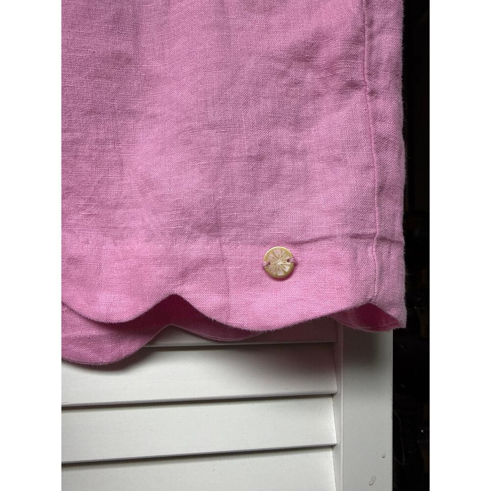 Lilly Pulitzer Linen Shorts Womens Size Large Pink Scalloped Hem Preppy
Coastal - Picture 2 of 7